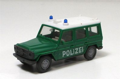 Automodell H0 Wiking MB G Polizei
