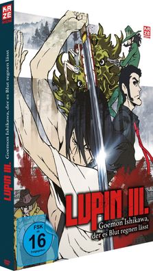 Lupin III. - Goemon Ishikawa, der es Blut regnen lässt - DVD - NEU