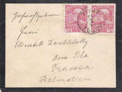 Alter Österreich Brief von 1910 (3)