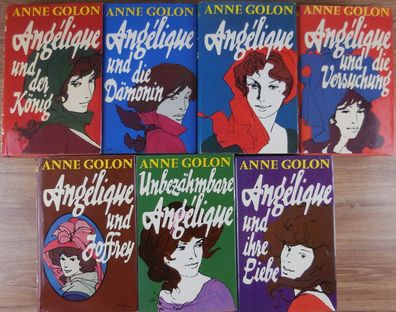 7 Bände Angelique von Anne Golon (2)