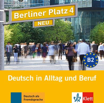 Berliner Platz 4 NEU, 2 Audio-CDs zum Lehrbuchteil CD Berliner Pla