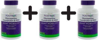 3 x Glucosamine Chondroitin MSM - 150 tabs