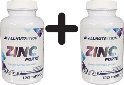 2 x Zinc Forte - 120 tabs