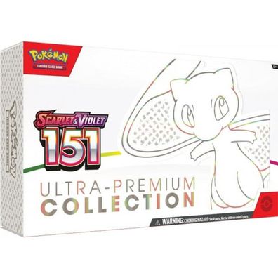Pokemon Ultra Premium Collection - Scarlet & Violet - 151 - Englisch - 16 Booster Pac