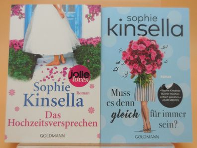 2 Taschenbücher von Sophie Kinsella