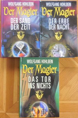 3 Bände der Magier von Wolfgang Hohlbein (eb177)
