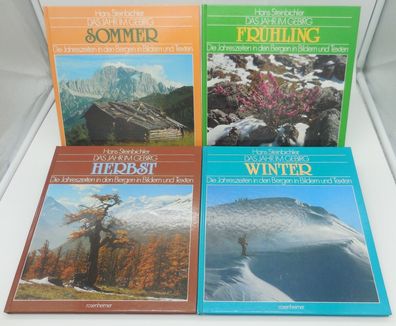 4 Bände Das Jahr im Gebirg Frühling, Sommer, Herbst, Winter(eb203)