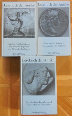 3 Bände Lesebuch der Antike (eb182)