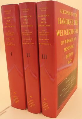 Handbuch der Weltgeschichte. 3 Bände. Eine Enzyklopädie des Weltgeschehens.