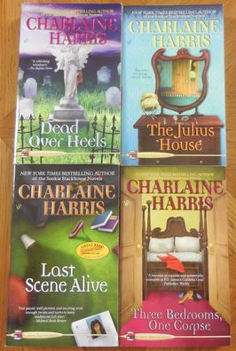 4 Taschenbücher von Charlaine Harris (eb203)