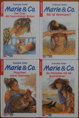 4 Bände Marie & Co. von Gabriele Kiefer