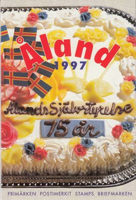 Aland Briefmarken Jahrbuch 1997 postfrisch - komplett