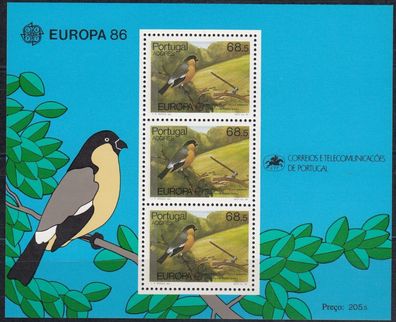 Portugal Azoren 1986 10x Block Nr. 7 Mi-Euro: 110 postfrisch MNH