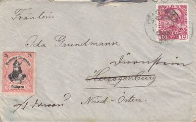 Alter Österreich Brief von 1910 (5)
