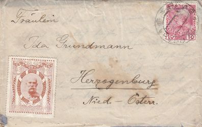 Alter Österreich Brief von 1910 (7)