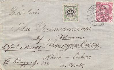 Alter Österreich Brief von 1910 (11)