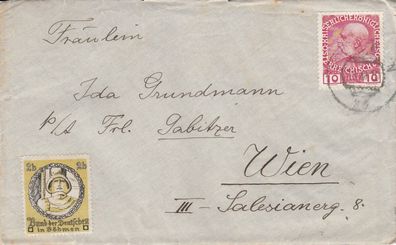 Alter Österreich Brief von 1910 (14)