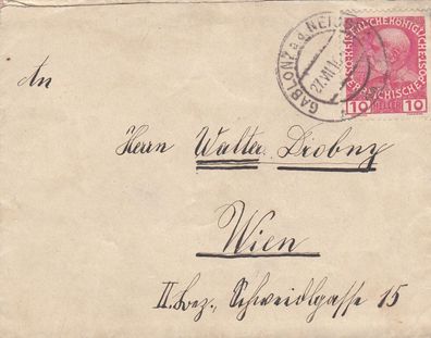 Alter Österreich Brief von 1916