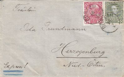 Alter Österreich Brief von 1911 (5)