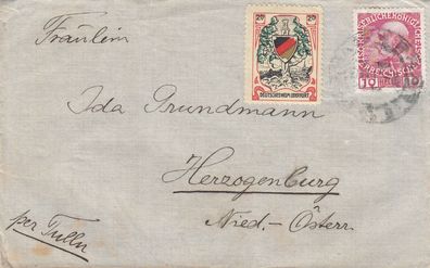 Alter Österreich Brief von 1911 (7)