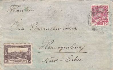 Alter Österreich Brief von 1911 (12)