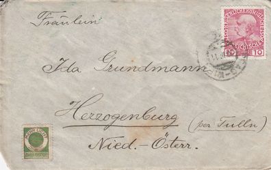 Alter Österreich Brief von 1911 (13)