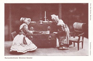 Postkarte Marionettentheater Münchner Künstler (9)