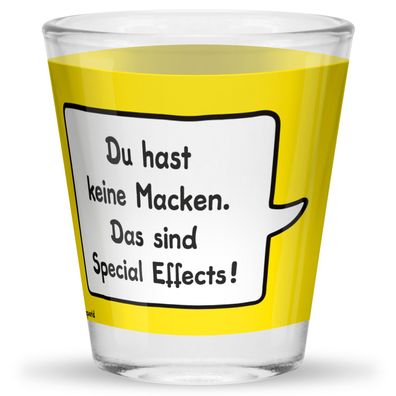 Sheepworld Gruss und Co 1 Schnapsglas mit Spruch Macken