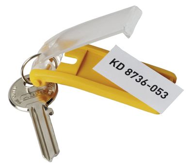 Schlüsselanhänger Key Clip gelb Ku.