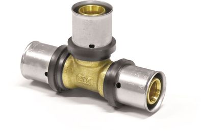 Pipetec Pressfitting T-Stück 16x2 mm TH Kontur Alu-Mehrschicht-Verbundrohr