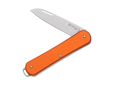 Fox Knives Vulpis 130 Aluminum Orange