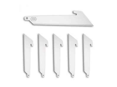 Outdoor Edge 2.5" Utility Replacement Blades 6-Pack