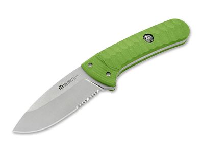 Maserin SAX Knife G10 Green Saw Blade