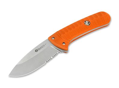 Maserin SAX Knife G10 Orange Saw Blade