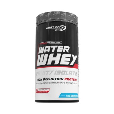 Best Body Nutrition Water Whey Fruity Isolate (460g) Iced Raspberry