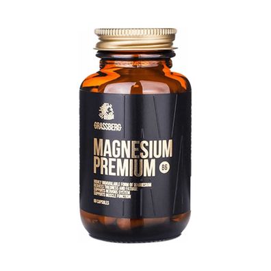 Grassberg Magnesium Premium B6 (60 Caps) Unflavoured
