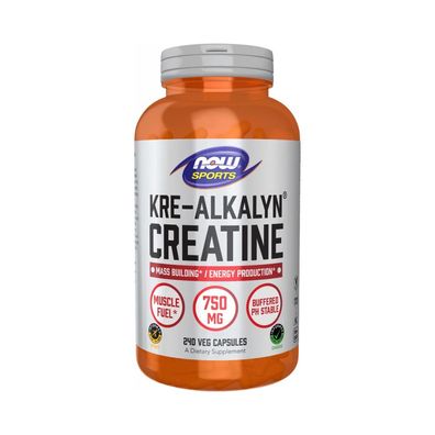 Now Foods Kre-Alkalyn Creatine (240 vcaps) Unflavoured