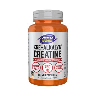 Now Foods Kre-Alkalyn Creatine (120 vcaps) Unflavoured