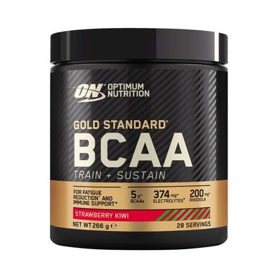 Optimum Nutrition Gold Standard BCAA Train + Sustain (266g) Strawberry Kiwi