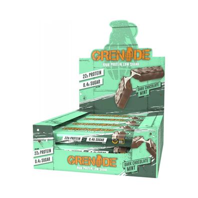 Grenade Protein Bar (12x60g) Dark Chocolate Mint