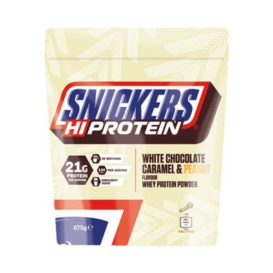 Mars Protein Snickers White Protein Powder (875g) White Chocolate. Caramel and Peanut
