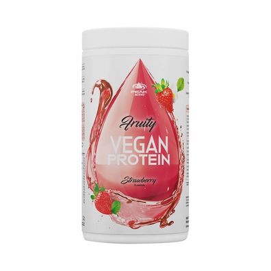 Peak Fruity Vegan Protein (400g) Strawberry