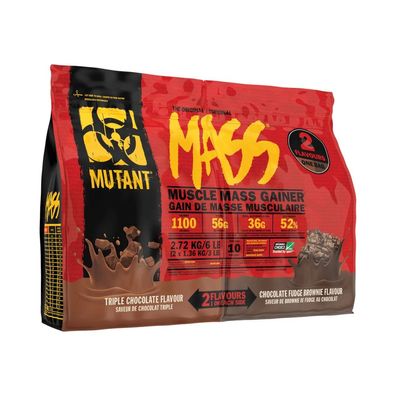 Mutant Mutant Mass Dual Chamber Bag (2720g) Triple Chocolate / Chocolate Fudge Browni