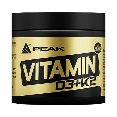 Peak Vitamin D3 + K2 (120) Unflavoured