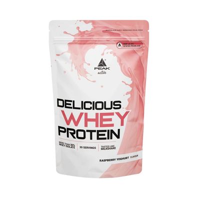Peak Delicious Whey Protein (900g) Raspberry Yoghurt