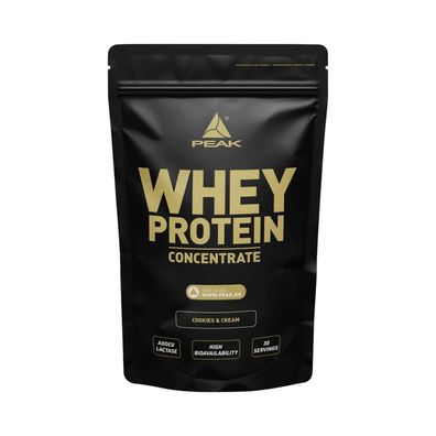 Peak Whey Protein Concentrate (900g) Cookies and Cream