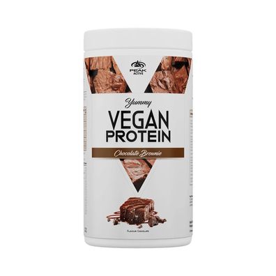 Peak Yummy Vegan Protein (450g) Chocolate Brownie