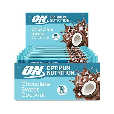Optimum Nutrition Coconut Protein Bar (12x59g) Chocolate Sweet Coconut