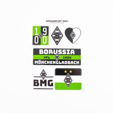 Borussia Mönchengladbach Aufkleber Set