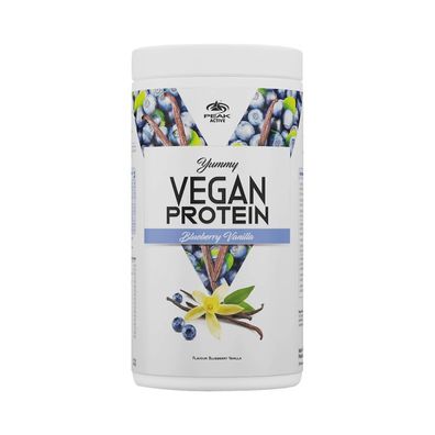 Peak Yummy Vegan Protein (450g) Blueberry Vanilla